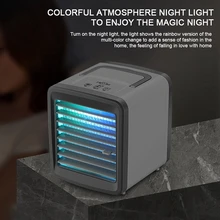 Портативный мини-вентилятор-охладитель воздуха, вентилятор-кондиционер для личного пространства, охлаждающий вентилятор для домашнего офиса