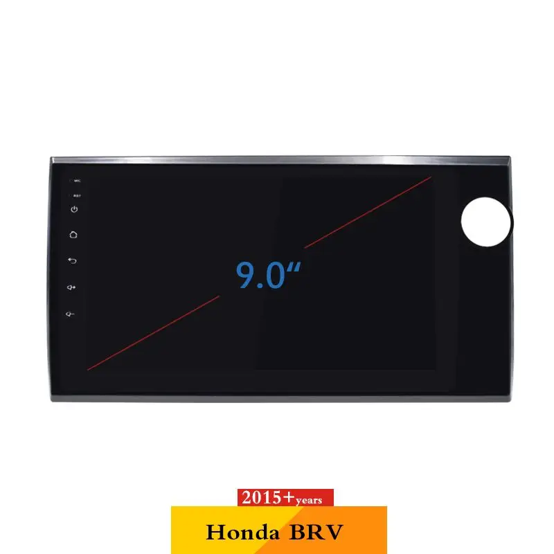 Excellent Car Multimedia Player Android 7.1 For Honda BRV HD Bluetooth Car Radio 4 core Auto Radio parktronic 2 Din Navigation GPS 2