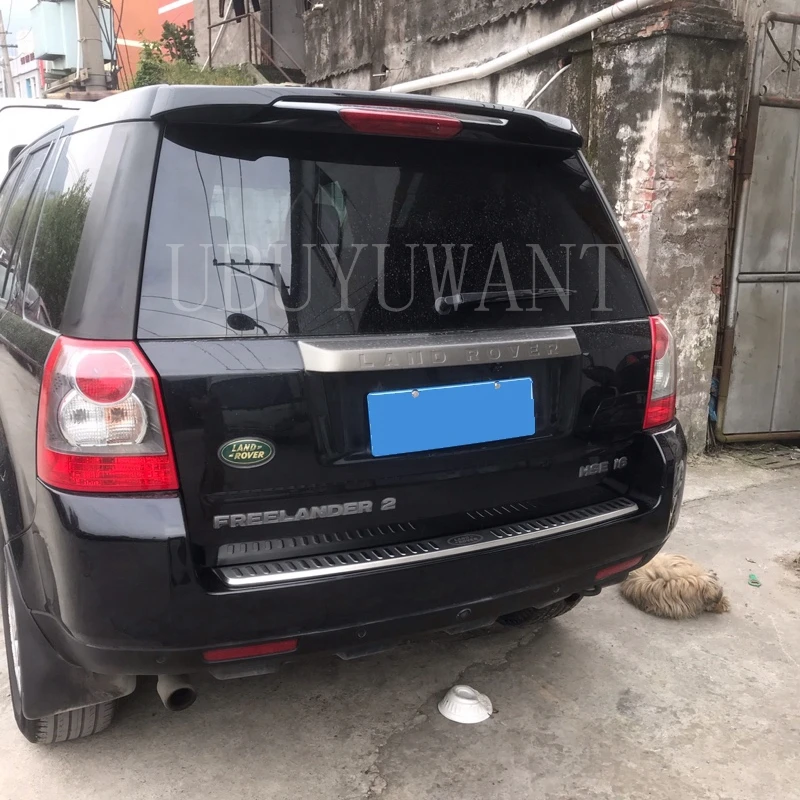 Высокое качество Спойлер для 2007 2008 2009 2010 2010 2012 2013 Land Rover freelander 2 ABS Пластик грунтовка Цвет внешний задний спойлер хвост багажнике декоративное крыло автомобильный Стайлинг для freelander 2