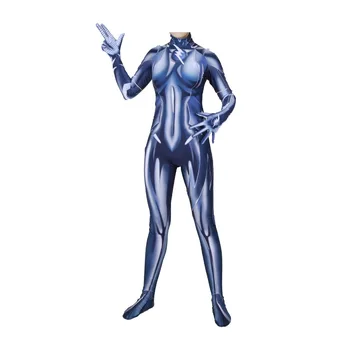 

Anime Superhero Women The Flash Cosplay Costume Zentai Bodysuit Suit Jumpsuits