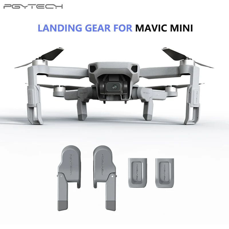 Crazy Sale RDK PGYTECH DJI Mavic Mini Extended Landing Gear Leg Support Protector Extensions for DJI Mavic Mini Drone Accessories 