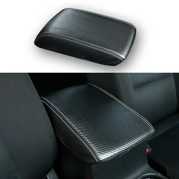 

Carbon Fiber Armrest Box Cover Interior Replacement Accessory Practical