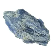 Синий Кианит исцеления с украшением в виде кристаллов