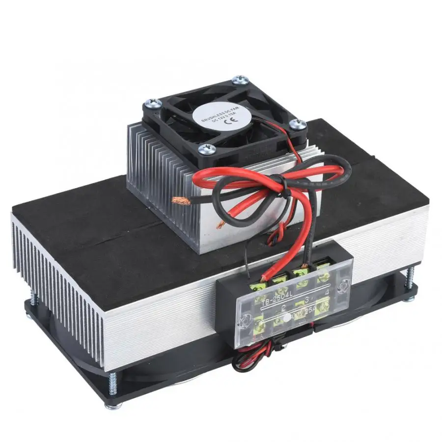 

Thermoelectric Peltier Cooler Choke Inductor 12V 100W Semiconductor Refrigeration DIY Pet Space Cooling Device Car