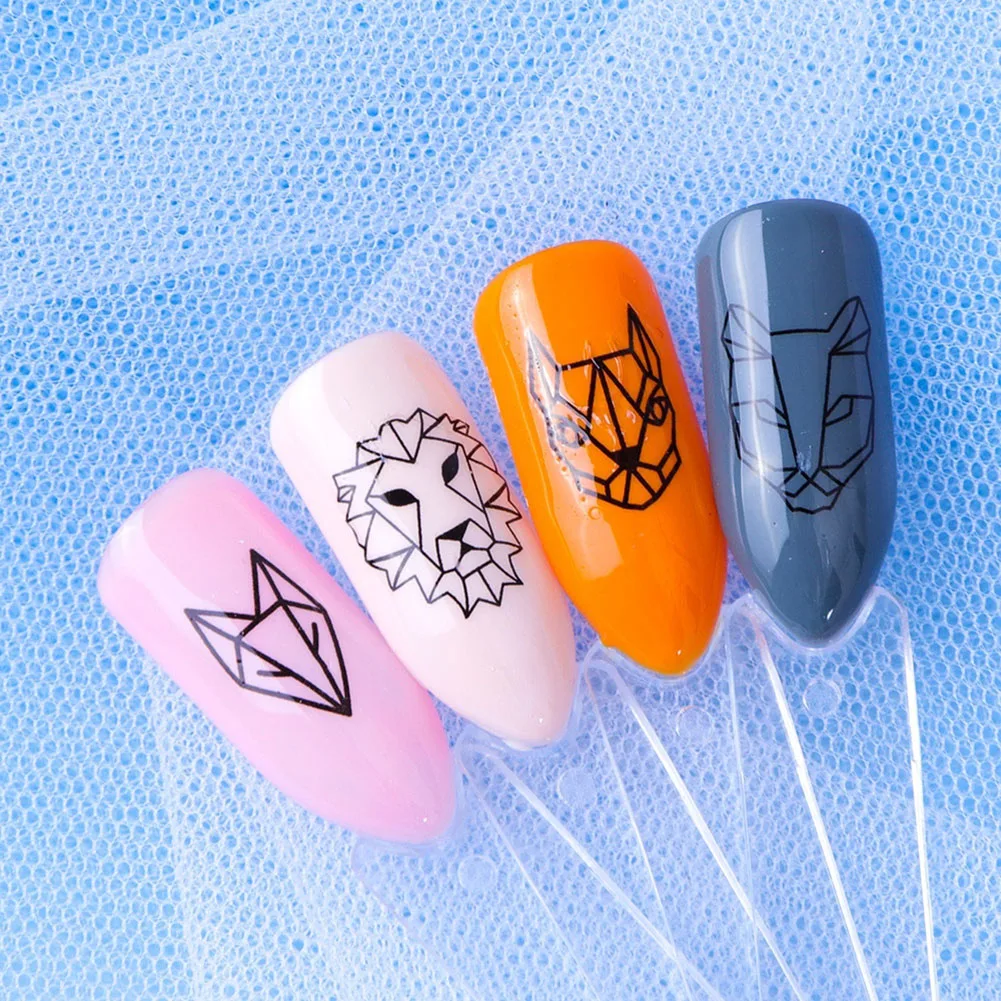 40 Sheets Nail Sticker Butterfly Summer Random Colorful Water Transfer Nail Decorations UV Gel Polish DIY Decals