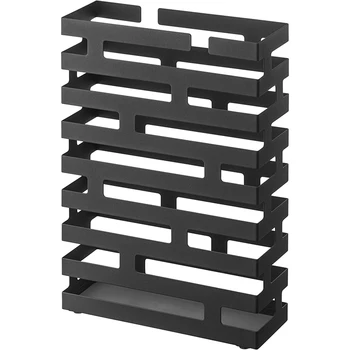 

Home Umbrella Drain Stand Hotel Lobby Foyer Creative Iron Art Umbrella Stand Long Handle Umbrella Bucket Storage Rack