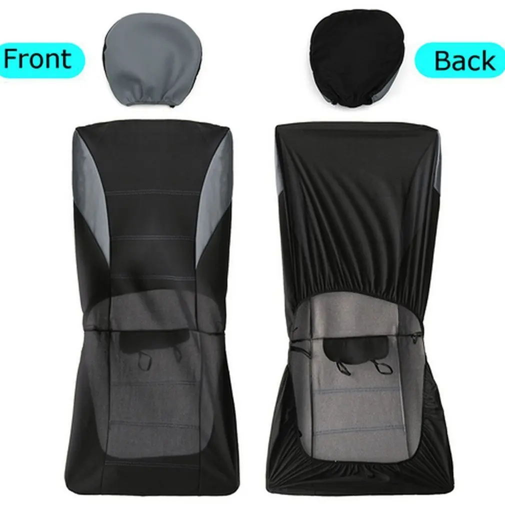 Чехлы для автомобильных сидений 4 шт. Защитные универсальные моющиеся собак и