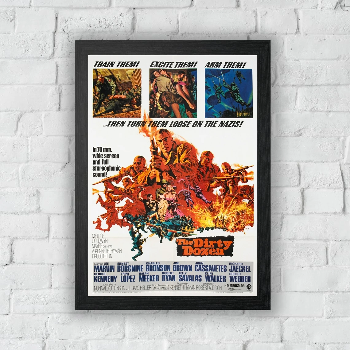 The Dirty Dozen Movie Poster