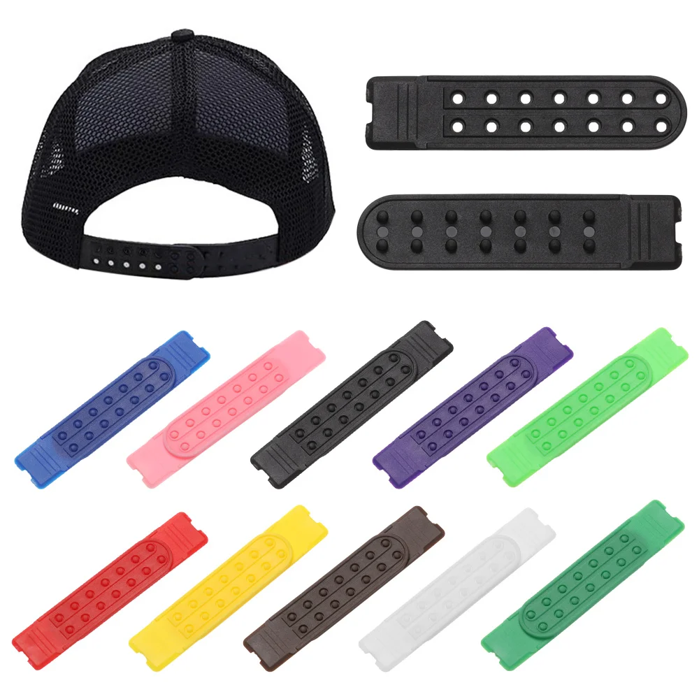 5 комплектов Snapback замена ремешок с 7 отверстий красочная шляпа ремонт