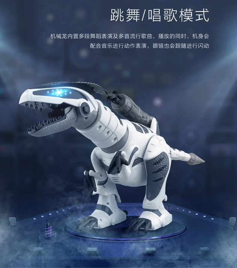 

Music Can K9 Smart Long War K9 Remote Control Smart Dinosaur Intelligent Robot Model Boy Gift Toy