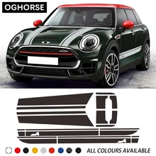 ^^Best Offers Car Hood Bonnet Racing Stripes Engine Cover Trunk Rear Side Stripes Sticker Body Kit Decal For MINI JCW Clubman F54 Accessories ^^Best Offers Car Hood Bonnet Racing Stripes Engine Cover Trunk Rear Side Stripes Sticker Body Kit Decal For MINI JCW Clubman F54 Accessories