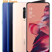 Новый оригинальный Oppo Reno 2 20x zoom мобильный телефон Snapdragon 730 6 5