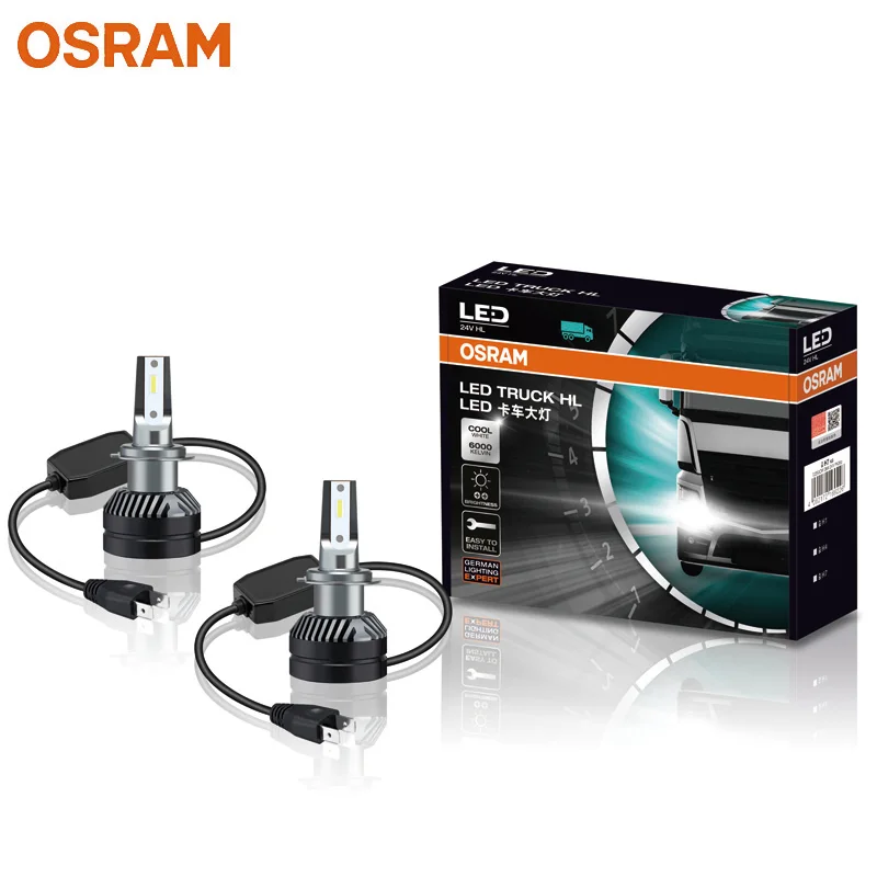 Лампа Ксеноновая OSRAM СВЕТОДИОДНЫЙ грузовик HL H7 H4 H1 24V грузовика фары 28W 6000 К супер