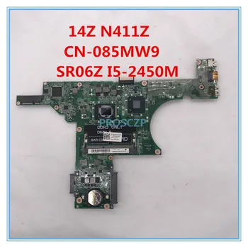

For Inspiron 14z N411z Laptop motherboard CN-085MW9 085MW9 85MW9 DA0R05MB8D2 With SR06Z I5-2450M CPU HM67 DDR3 100% working well