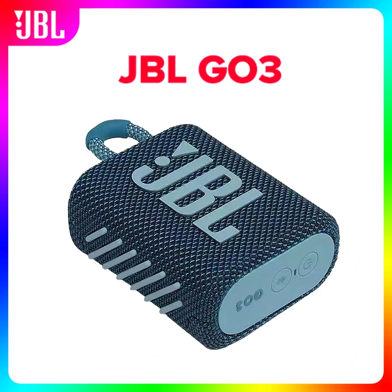 Оригинальный беспроводной Bluetooth-динамик JBL GO 3 GO3 сабвуфер внешний динамик IP67