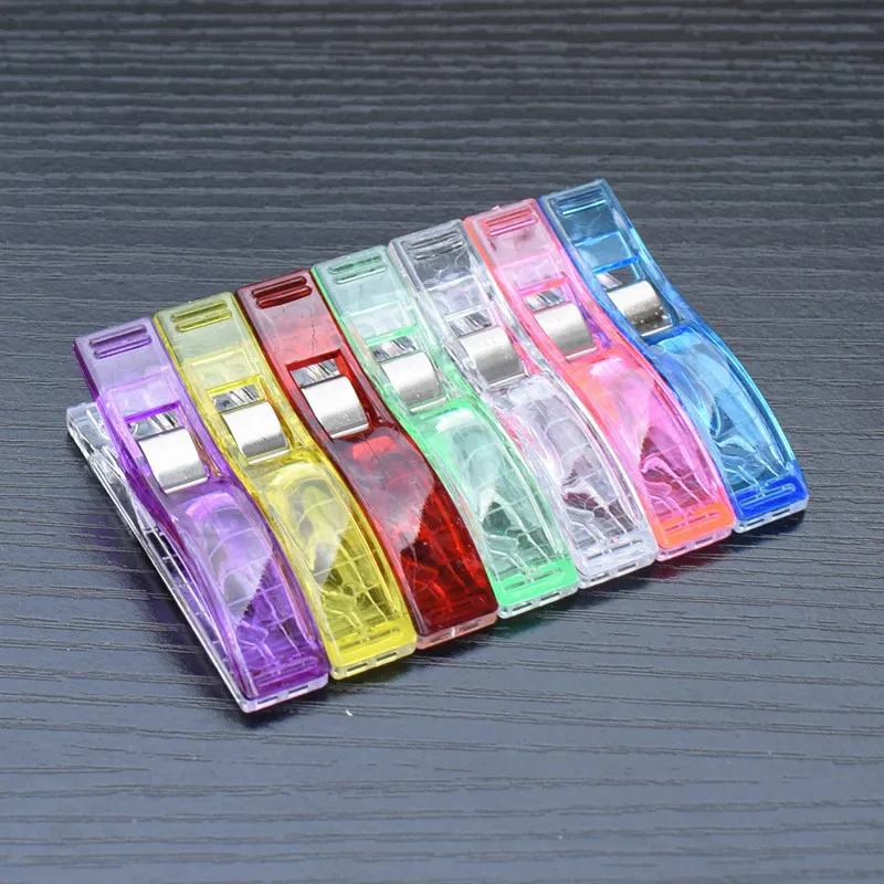 

10/5/1Pcs Mixed Plastic Clips Holder for DIY Patchwork Fabric Quilting Craft Sewing Knitting Clips Home Office Supply