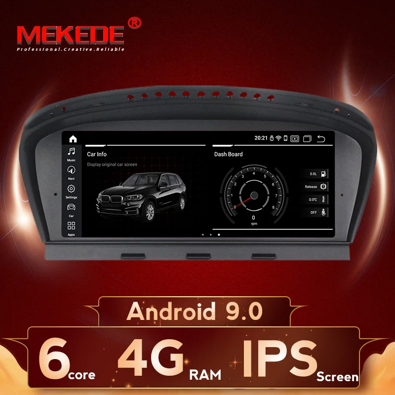 Big discount!android9.0 car radio player for BMW 5 Series E60 E61 E63 E64 E90 E91 CCC CIC 4G 32GB GPS navigation WiFi BT carplay