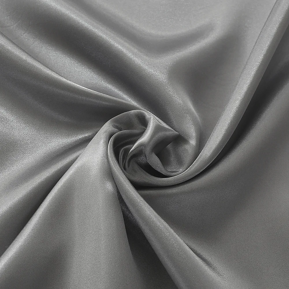 

Textile Modern Minimalist Solid Color Plain Color Imitated Silk Fabric Sheet Fitted Sheet Four-piece Suit Bedding Article