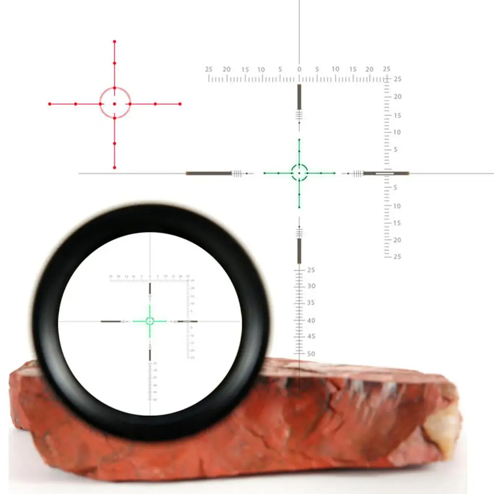 Охотничий прицел 4-16X44SFIR красный/зеленый с подсветкой военный оптический прицел Снайпер прицел для охоты на оленей прицел Mildot