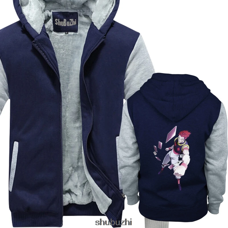 Hunter X Hunter Anime Character Hisoka Card Throwing Men S Hoodie Black Cartoon Hoodie Men Unisex Shubuzhi Sweatshirt Sbz3092 Hoodies Sweatshirts Aliexpress