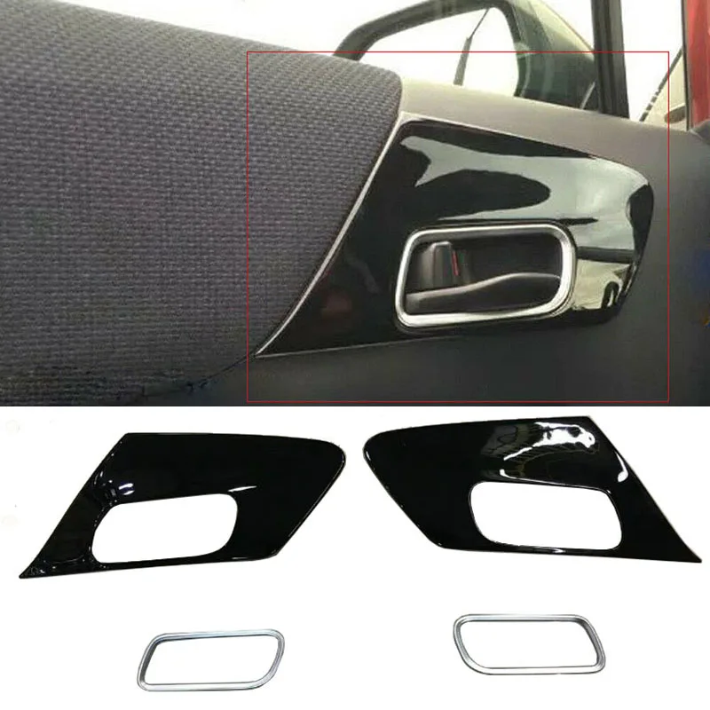 

For Toyota sienta 2016 2017 2018 mk2 XP170 Piano black Interior Door Handles Bowl Frame Trims