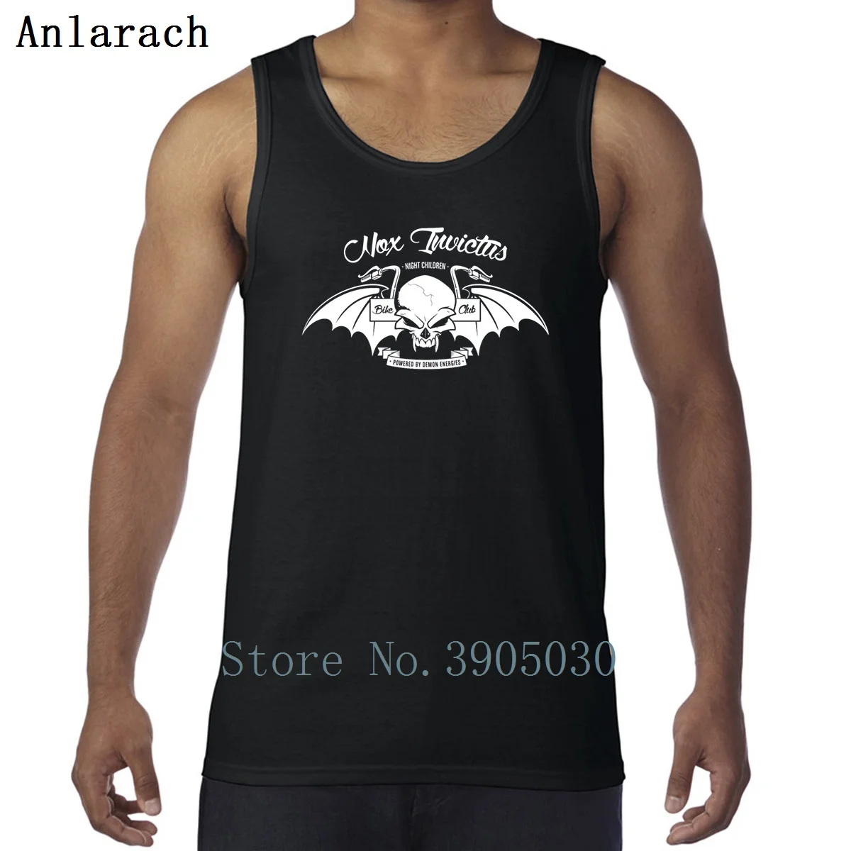 

Shadowhunters Nox Invictus Vests Funny Casual Fun Sleeveless Spring Autumn Tank Tops For Men Natural Designs Streetwear Homme