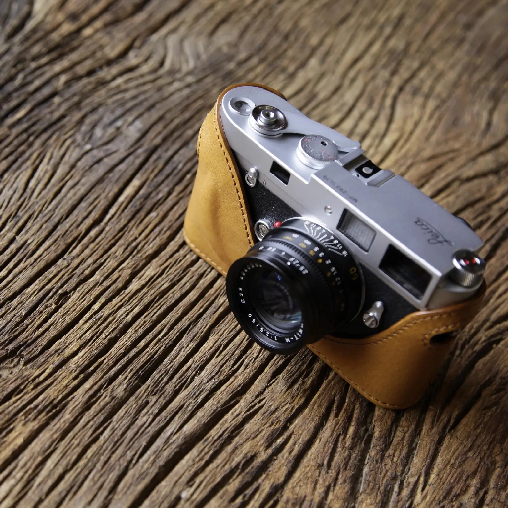 Ручной работы фото Камера из натуральной кожи сумка корпус чехол для Leica M2 M3 M4 M6 M7