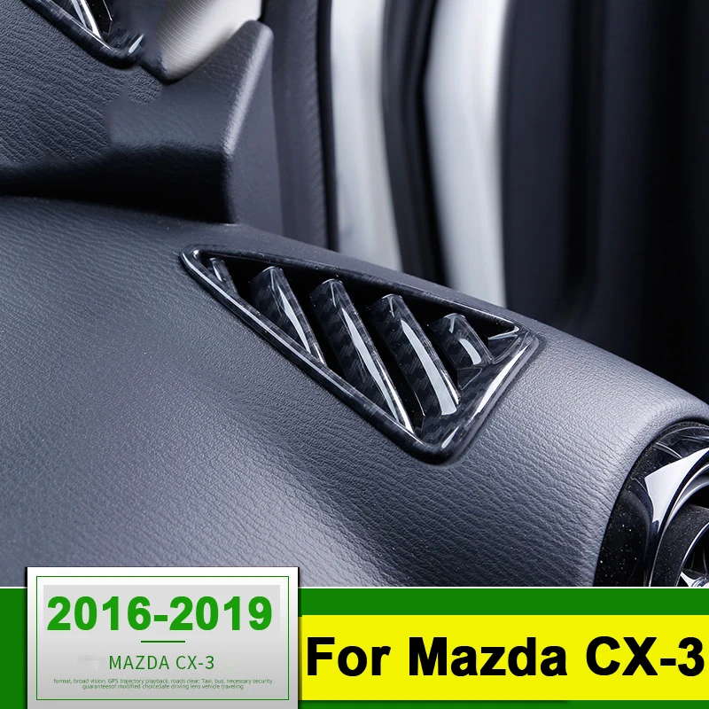 Для Mazda CX3 CX-3 2016 2017 2018 2019 накладка на вентиляционное отверстие приборной панели