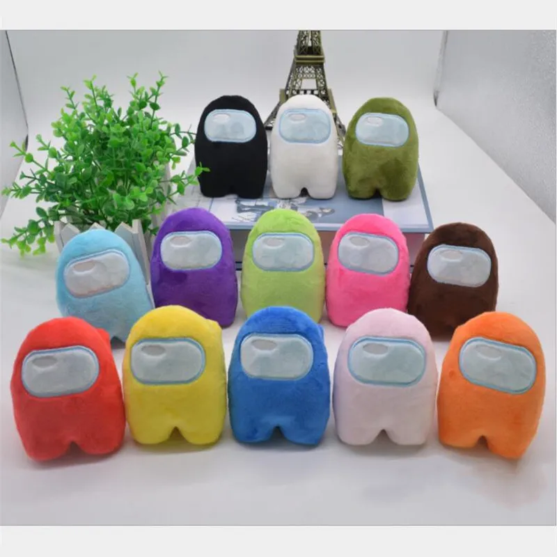 

13 Colors 10 CM Among Us Doll Model Plush Cartoon Pillow Toys Anime Figure Christmas Gifts