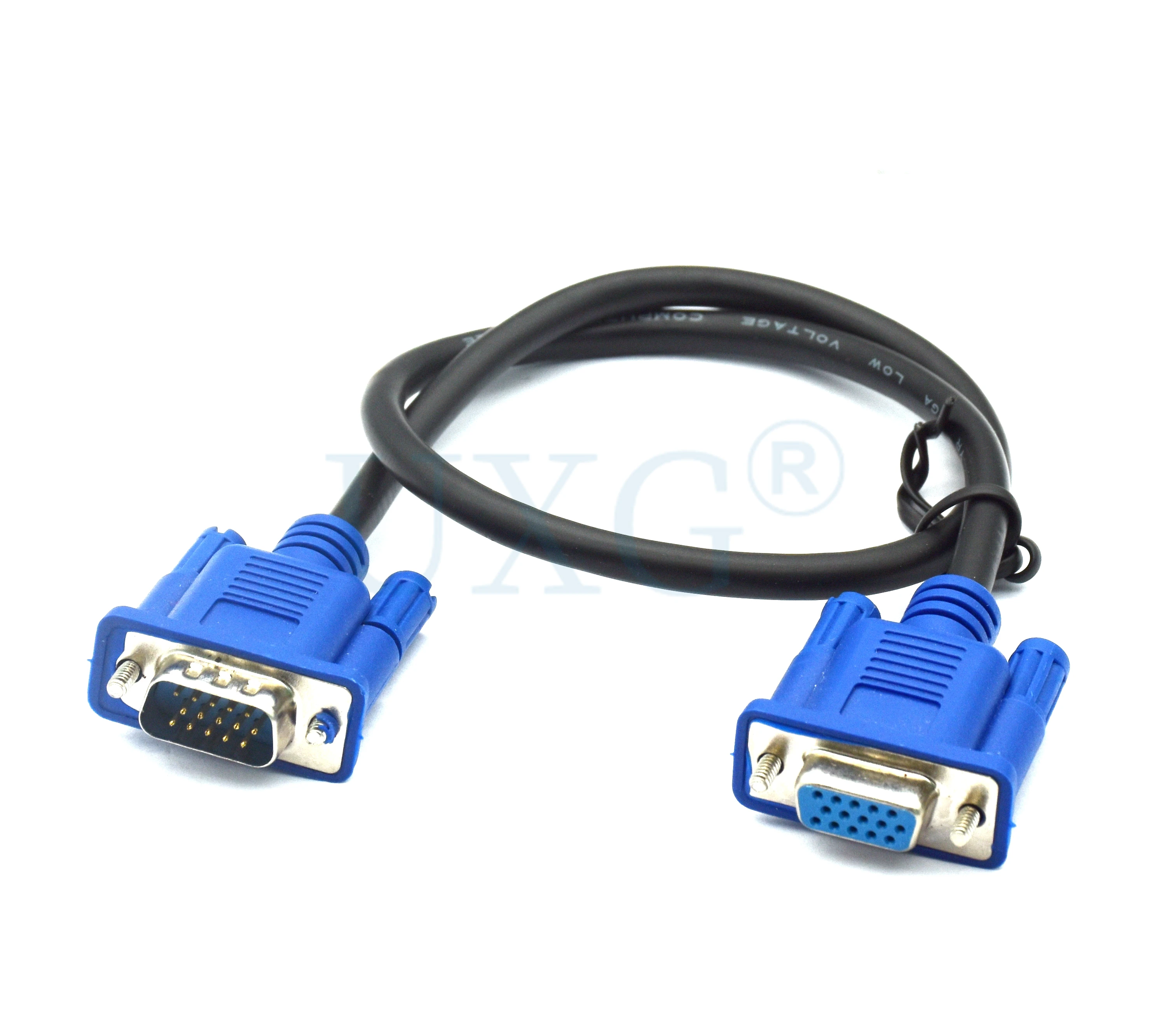 25cm/10" HD15Pin VGA D-Sub Short Video Cable Cord Male To Male M/F To And Female Female Cable 25cm For Monitor 50cm vga cable
