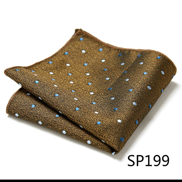 Newest style  Brand Factory Sale Top grade  Pocket Square Paisley Dropshipping Clothing accessories Memorial Day Fit Workplace