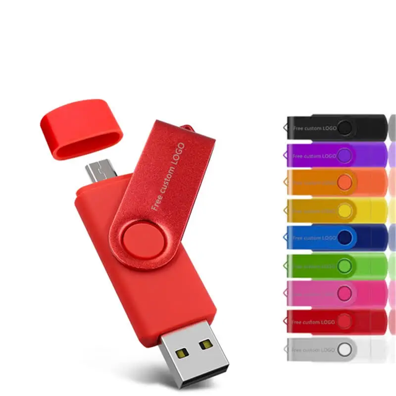 

New Usb Flash Drive 128gb 64gb Memory key Stick 8gb 4gb For Phone Pendrive 16gb Metal U Disk OTG Pen Drive 32gb Free custom LOGO