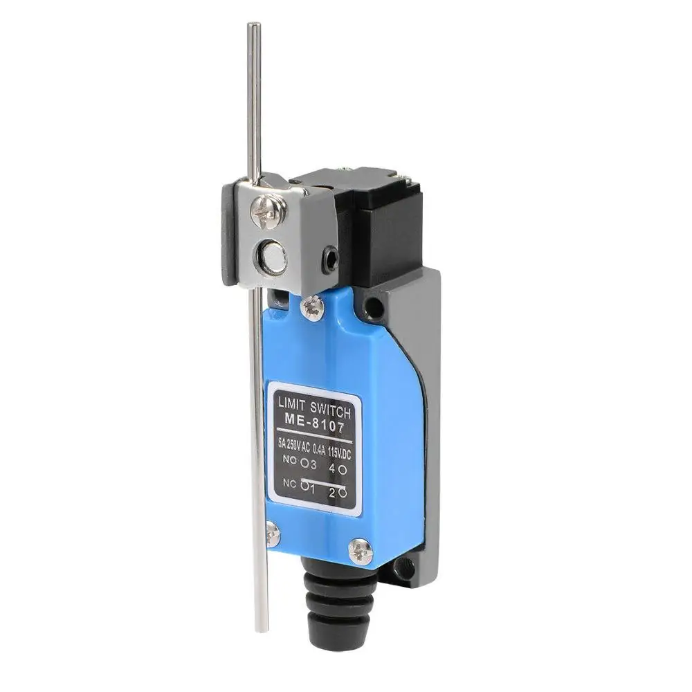 

ME-8107 250VAC 5A 115VDC 0.4A Rotary Lever 1NO+1NC Momentary Limit Switch Momentary