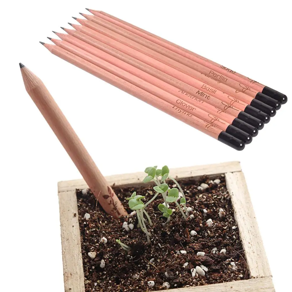 

Special Planting Pencil 8PCS Ideas Germination Pencil Set Growth Pencil Germination Pencil Mini DIY Desktop Potted Plant