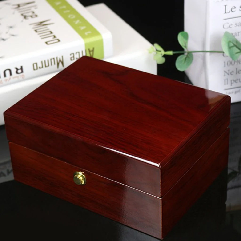 Premium Wooden Wrist Watch Bangle Pillow Boxes Gift Jewelry Display Case