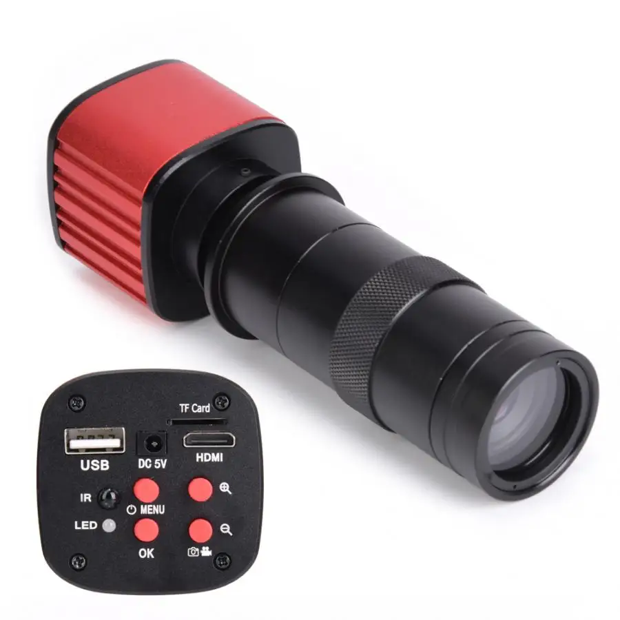 1080P HD микроскоп камера USB 16 МП промышленный электронный цифровой видеомикроскоп