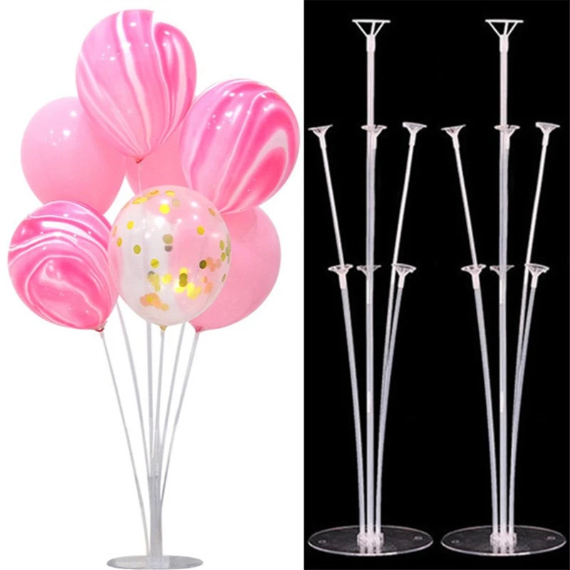 Gold Balloons Stand Birthday Party Decorations Kids Valentines Day Globos Helium Confetti Balloon Arch Adult Decor Anniversaire Ballons Accessories Aliexpress