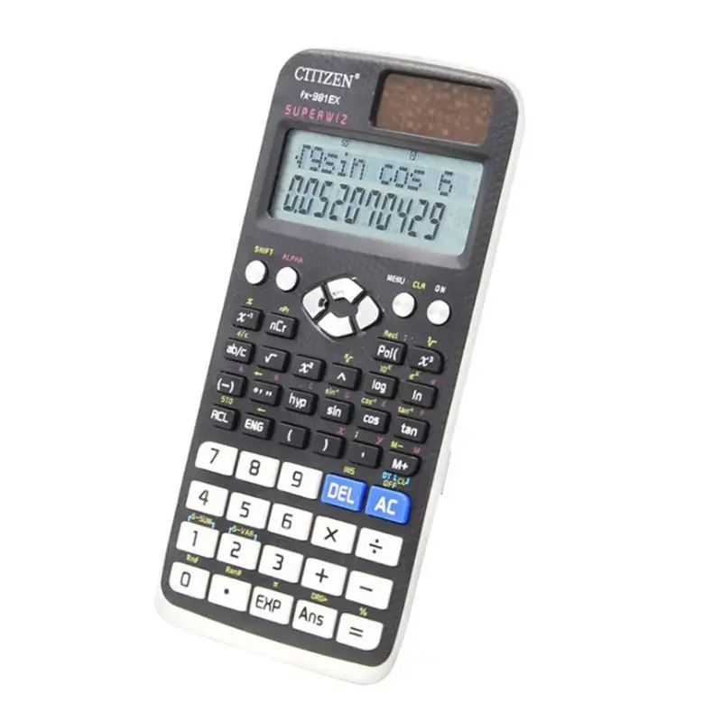 Научный ручной многофункциональный калькулятор студенческий стационарный инструмент для подсчета