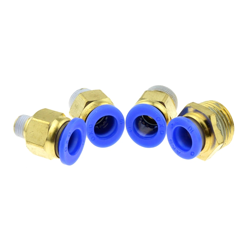 1/4" BSP Thread Hose Tail 1/2" 12mm Pipe Connector Air Fitting 2 PACK FT039 
