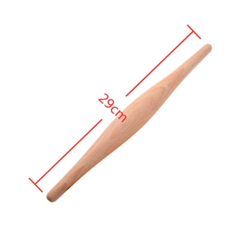 Description Picture 6 of itemWooden Rolling Pin Wood Non-Stick Double Tip Fondant Cake Pasta Dumpling Skin Maker Bakeware Cooking Tool Cookie roller