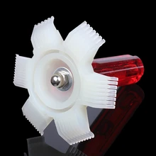 Радиатор гребень испаритель кондиционер инструменты авто пластик A/C конденсатор ребра выпрямитель грабли очиститель Монтажные Части