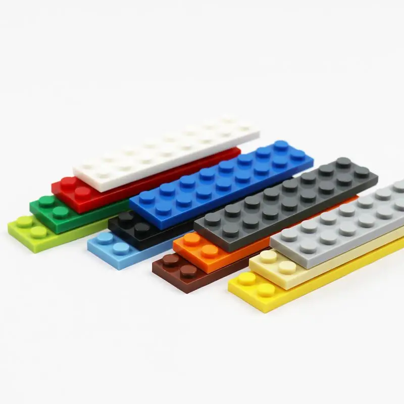 50 шт./лот DIY классические строительные блоки 2x8 игрушки для детей Совместимые