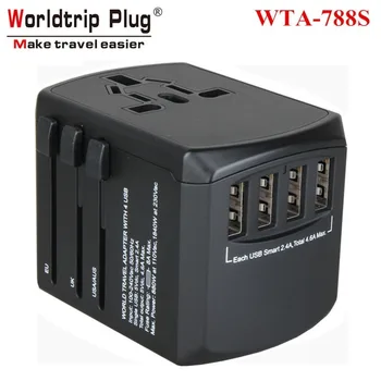 

Worldtrip Plug WTA-788S USB Charging Converter 4.5A Conversion Plug Charging Conversion Plug Multifunctional Travel Converter
