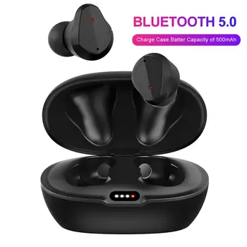 

MT2L Portable Sweat-proof Wireless Stereo Sports Earpiece Noise Reduction V5.0 Bluetooth Music Earphones