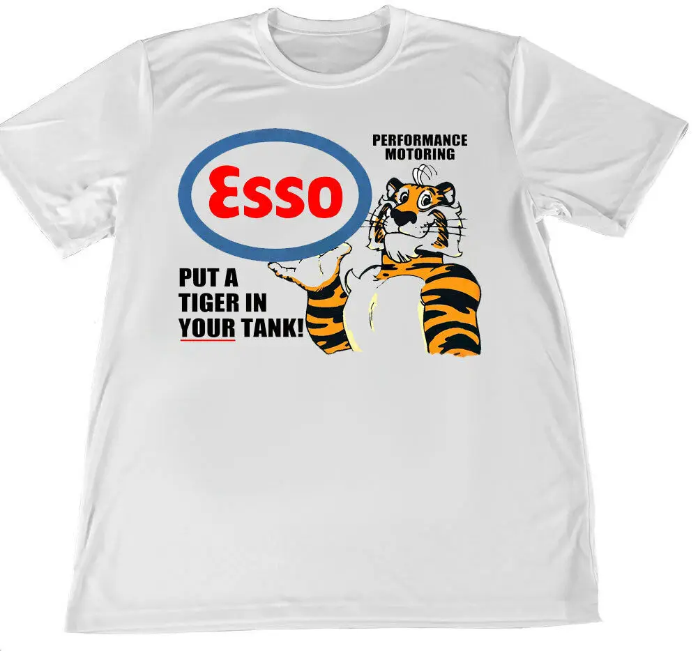 Esso A Tiger the Tank Wicking T-Shirt w American Flag Car Coaster _ - AliExpress Mobile