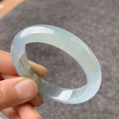 

Zheru jewelry natural Burmese jade 54-64mm bracelet elegant princess jewelry for mother and girlfriend
