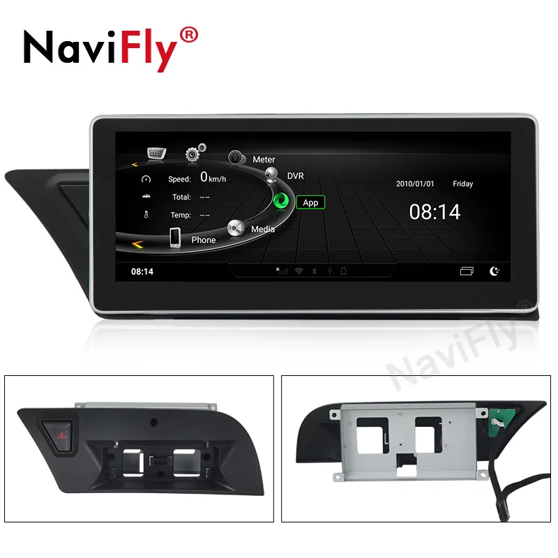 Автомагнитола 4G LTE 4 + 64G Android 9 0 dvd радио аудио плеер GPS навигация для Audi A4 B8 A5 2009 2010 2011
