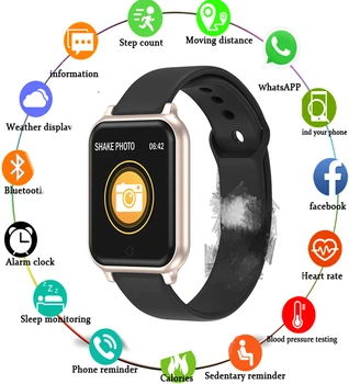 

Smart Watch Men Women 2020 New Fitness Heart Rate Blood Pressure Monitor Smartwatch for IOS Android PK IWO 12 13 Smart Watches