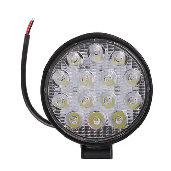 

Car Truck 42W 6500K 12V 24V Round LED Work Spot Light Flood Driving Lamp