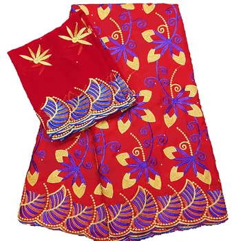 

Top selling so wonderful pattern 100% Cotton party dress Fabric HLS158,Good quality Triple-colors Swiss Voile Lace Fabric